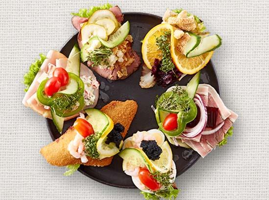 Smørrebrød 6 stk.